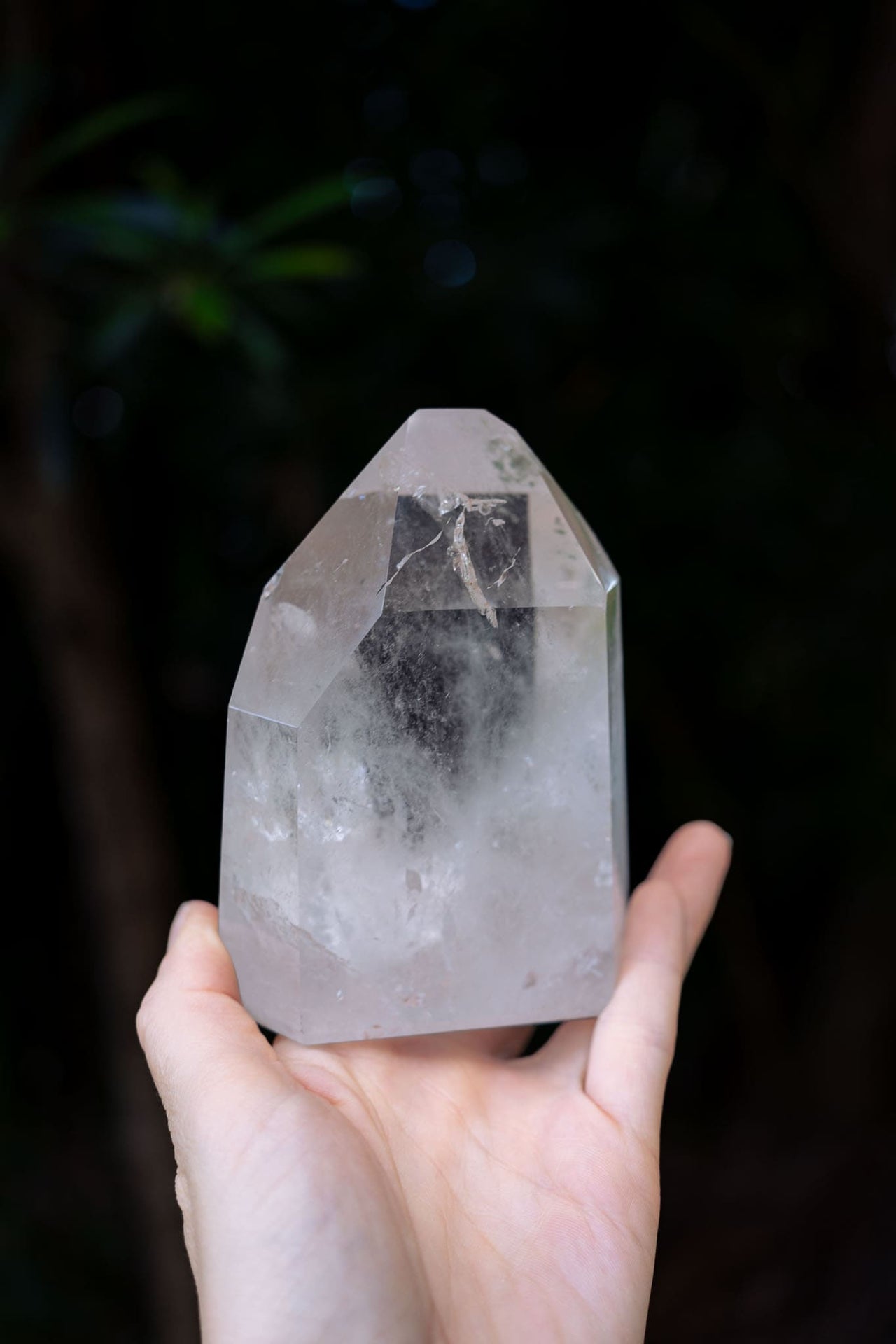 Clear Quartz with Isis Formation