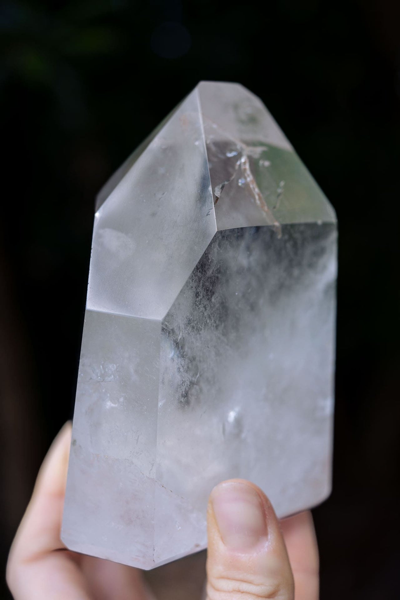 Clear Quartz with Isis Formation