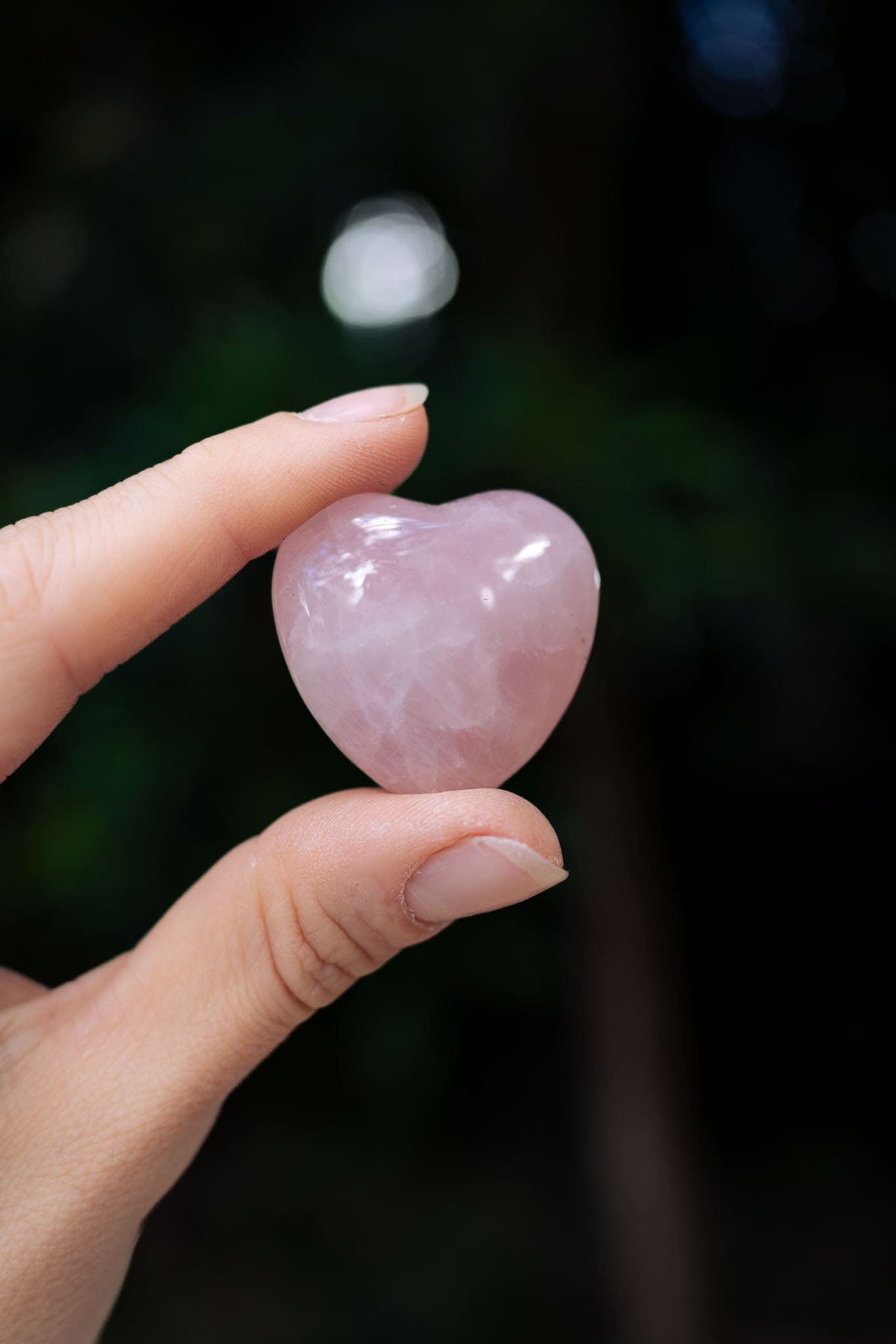 Rose Quartz Hearts