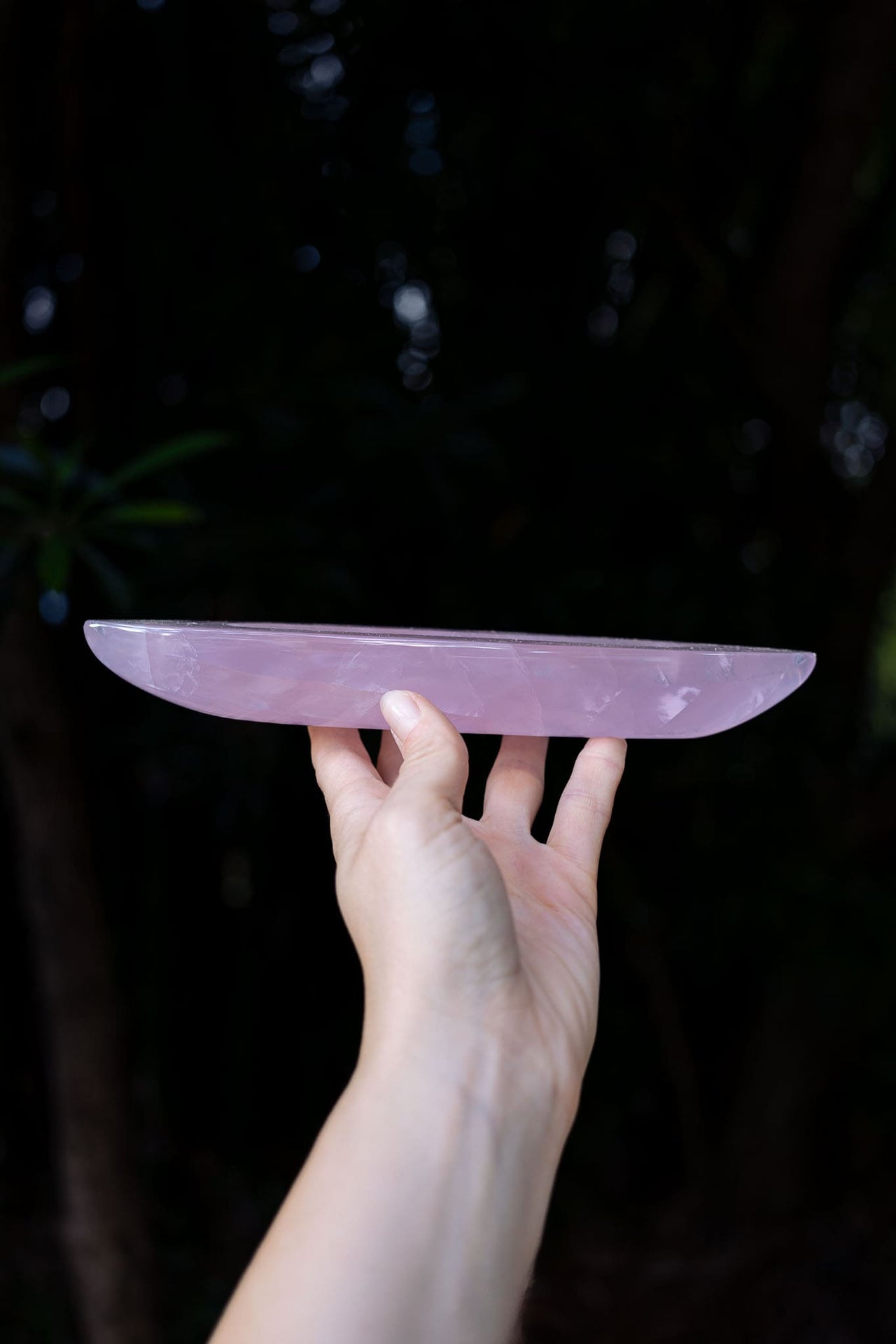 Rose Quartz Incense Holder