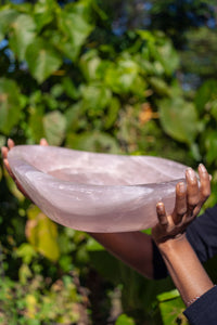 Thumbnail for Celestial Rose Quartz Bowl