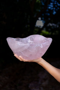 Thumbnail for Large Rose Quartz Bowl