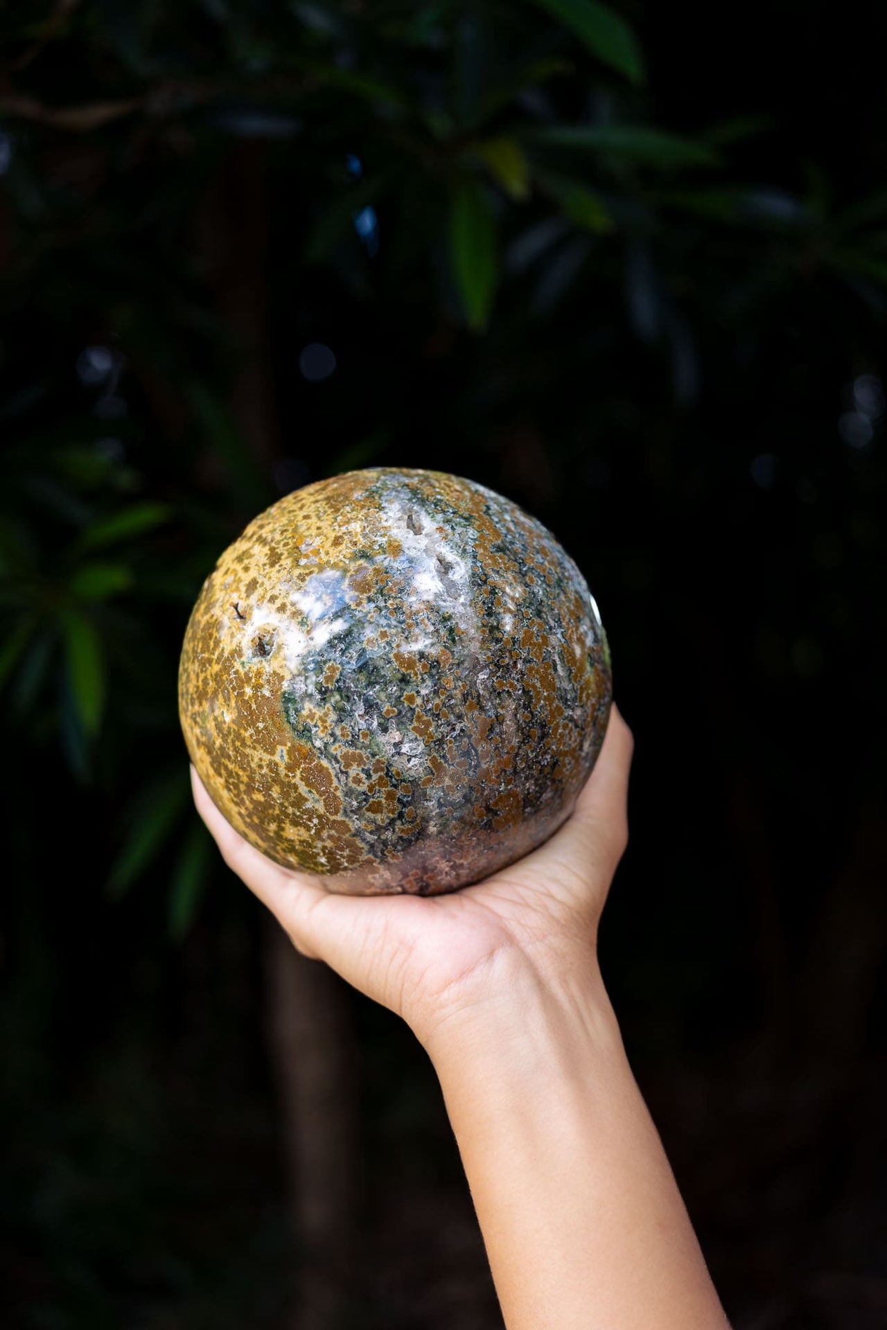 Ocean Jasper Sphere