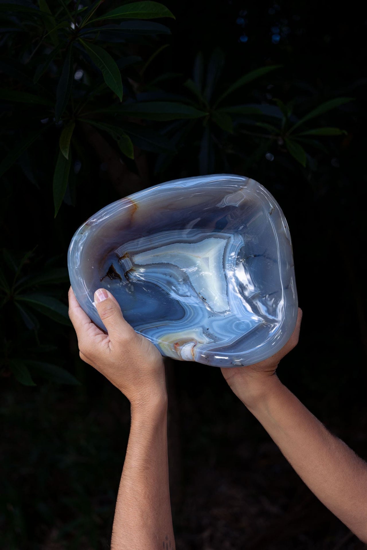 Blue Lace Agate Bowl