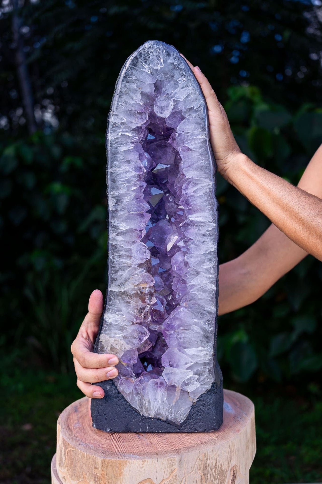 Amethyst Geode of Mysticism