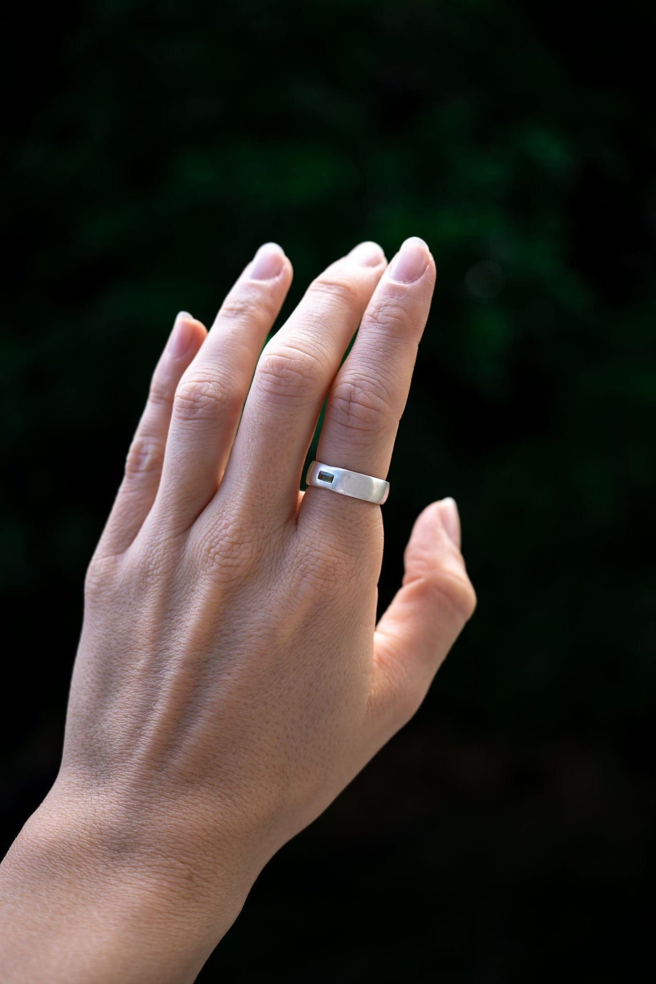 Green Tourmaline Heart Healer Ring