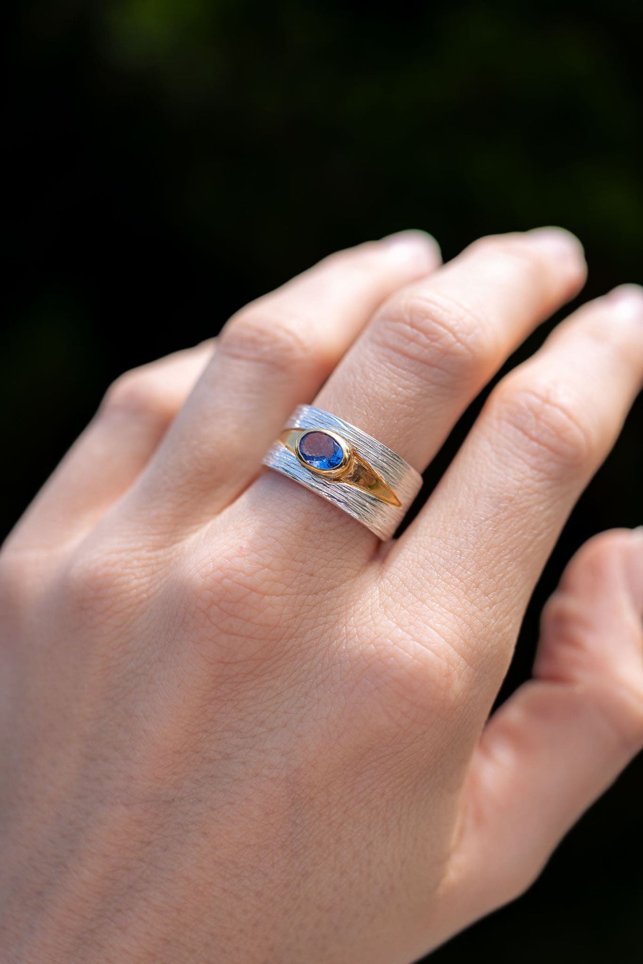 Tanzanite Truth Ring