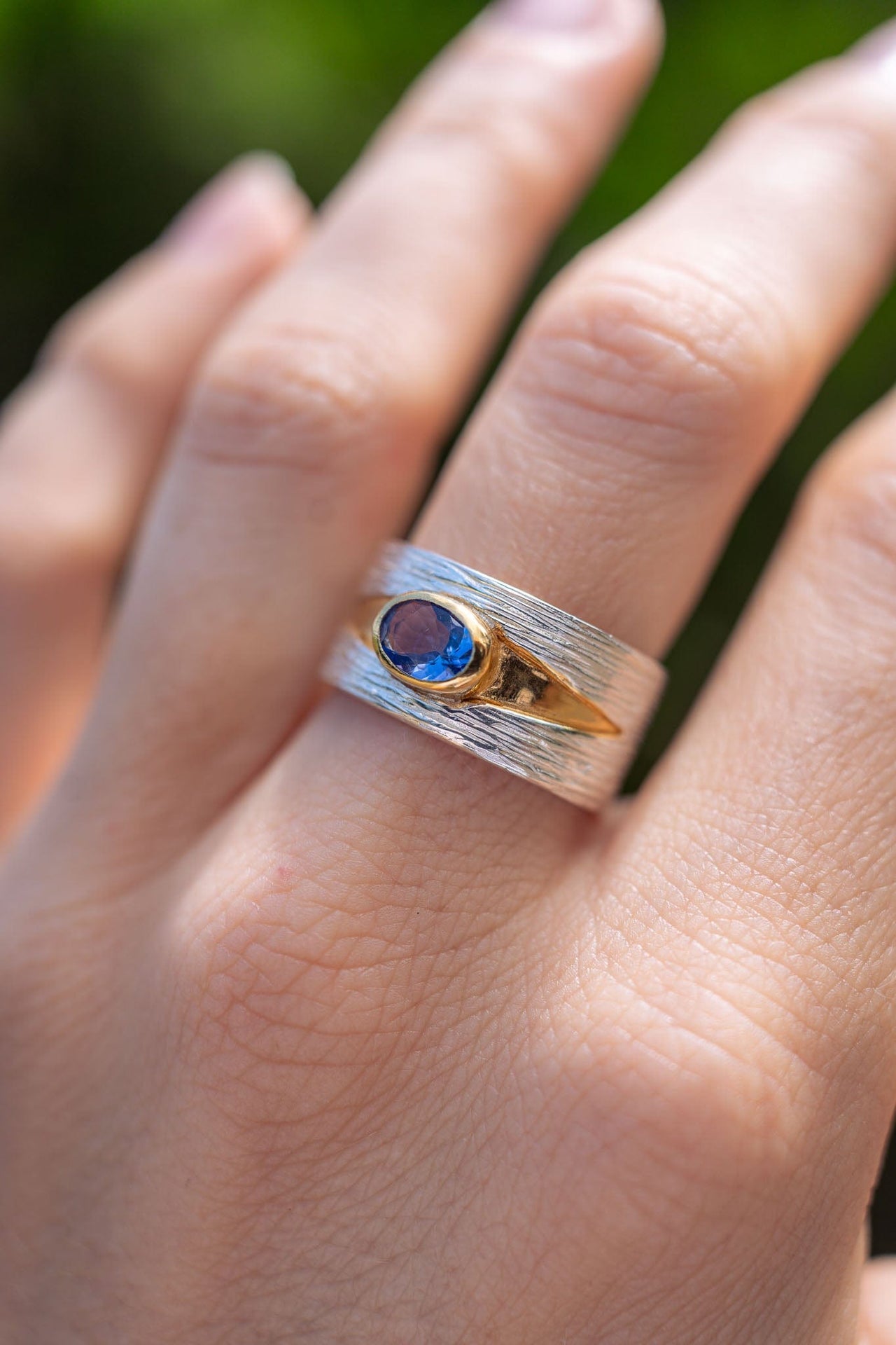 Tanzanite Truth Ring