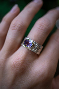 Thumbnail for Amethyst Peace Ring