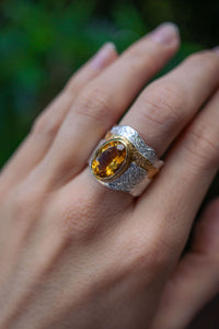 Thumbnail for Citrine Abundance Ring