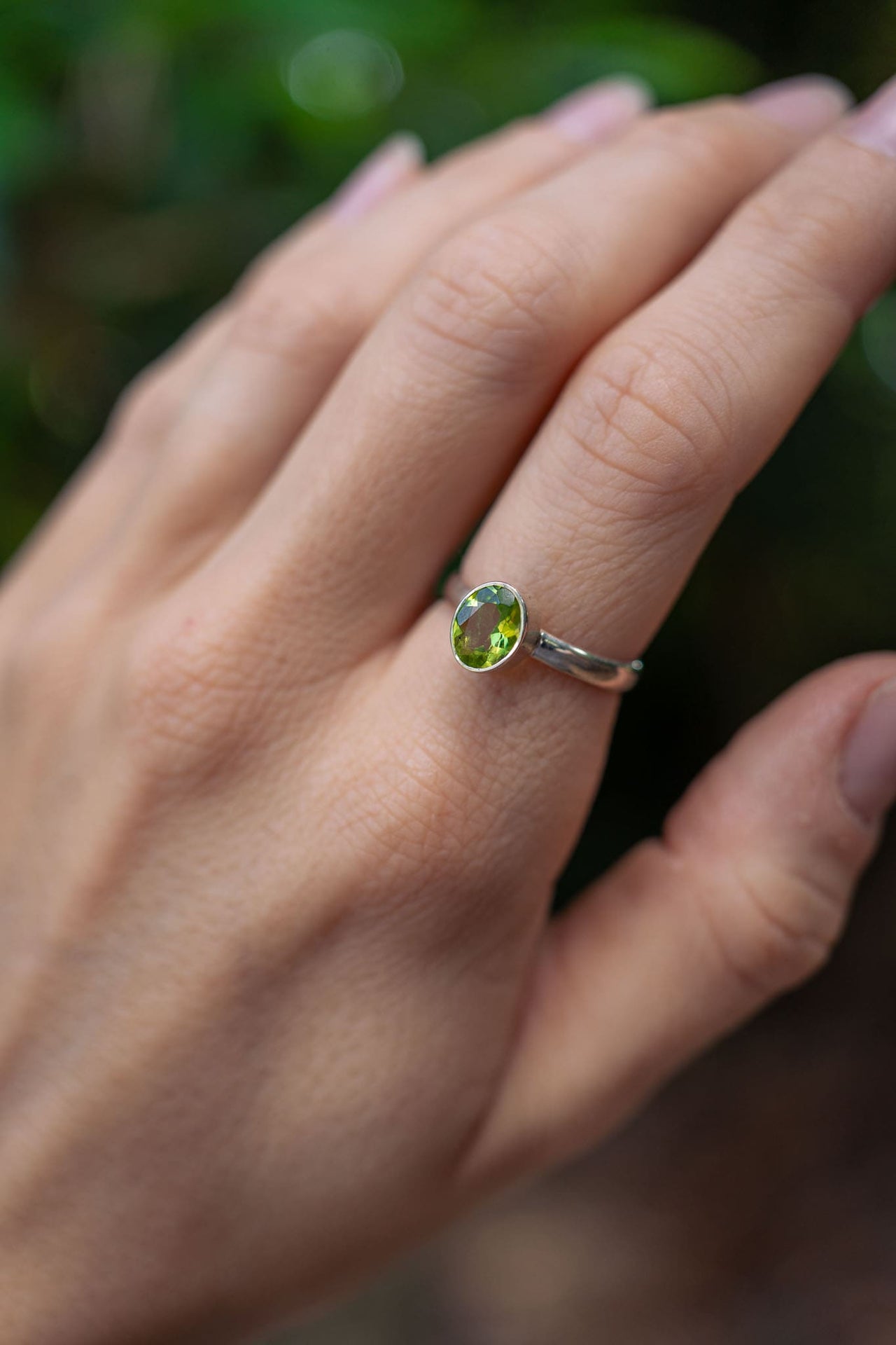 Peridot Growth Ring
