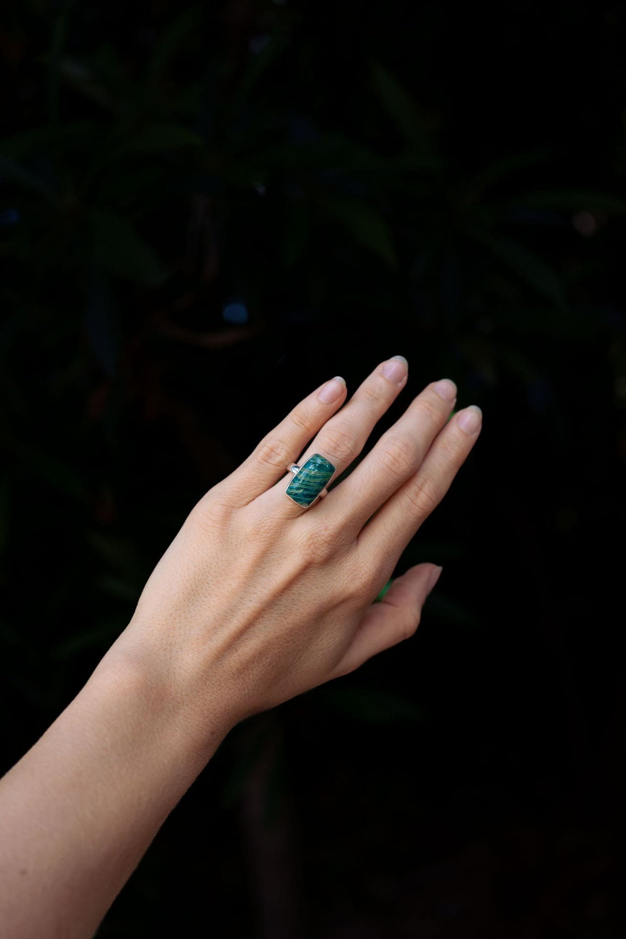 Amazonite Truth Ring