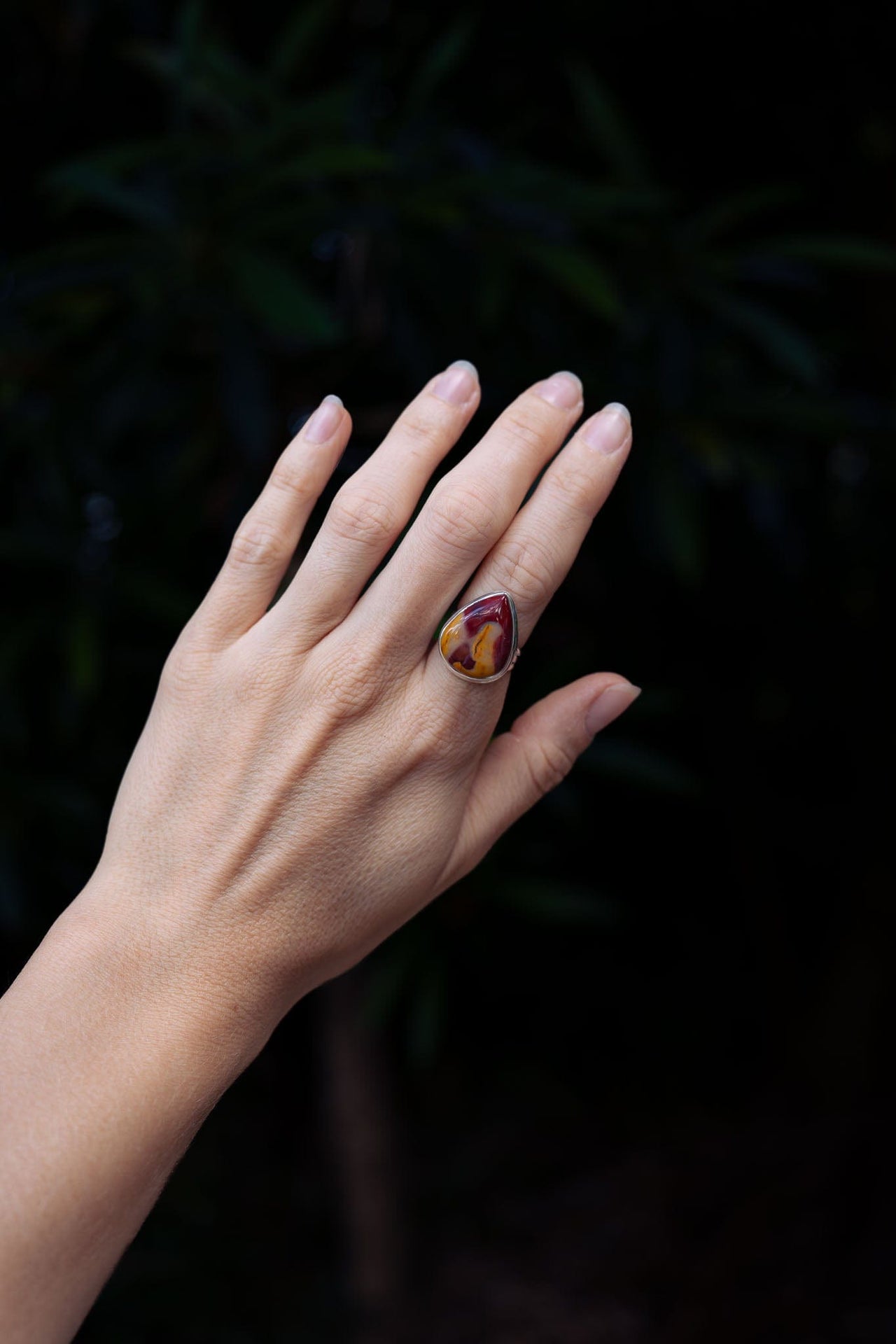 Mookaite Ancient Knowledge Ring