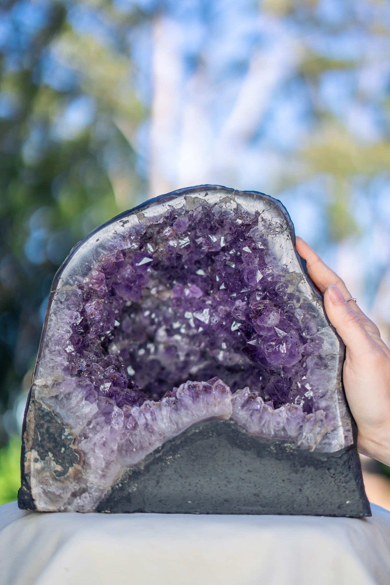 Amethyst Geode of Tranquility