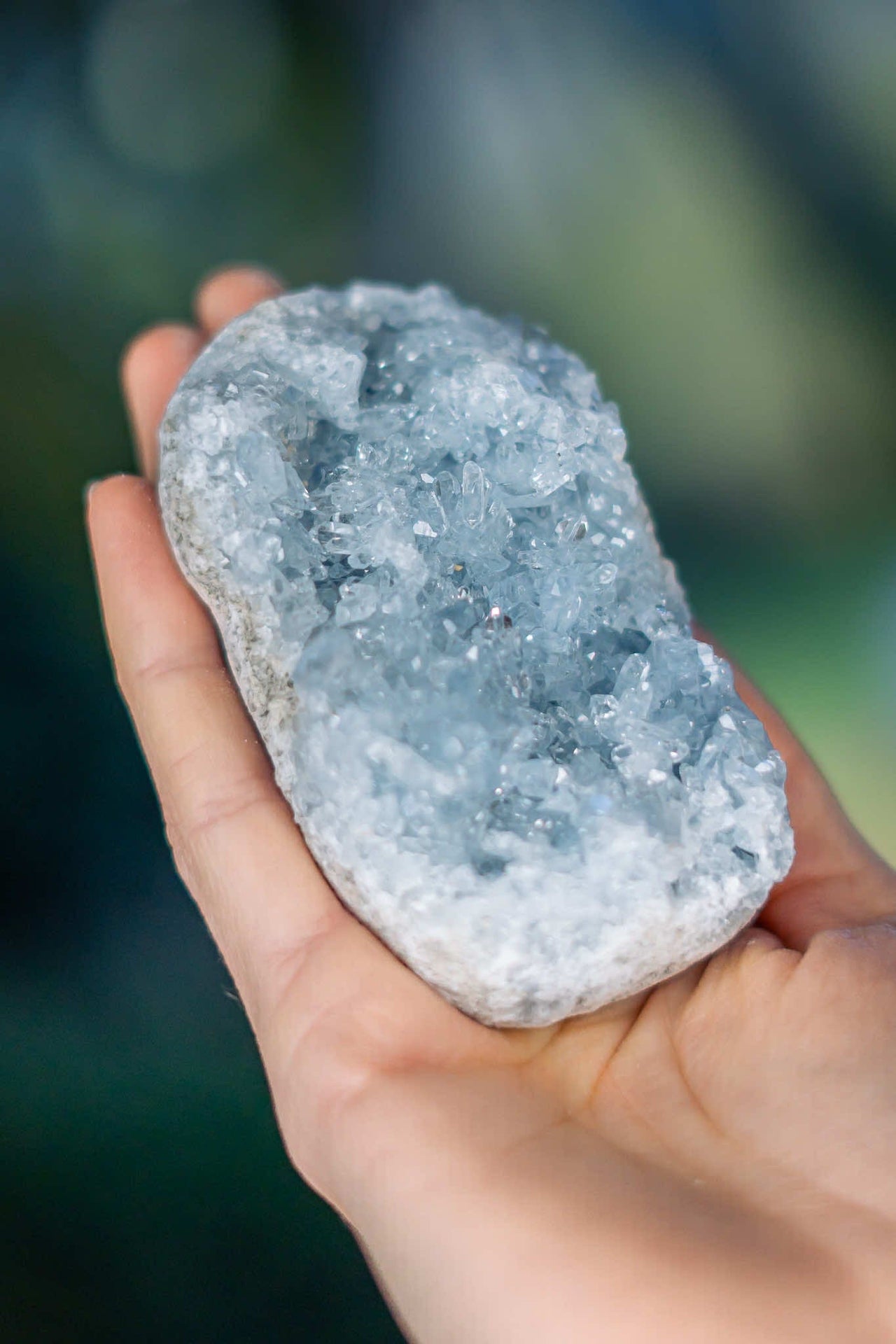 Celestite Cluster