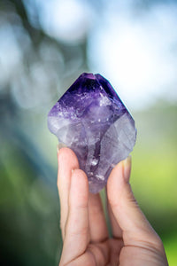 Thumbnail for Amethyst Candle Quartz Point