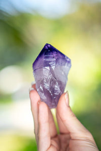 Thumbnail for Amethyst Candle Quartz Point