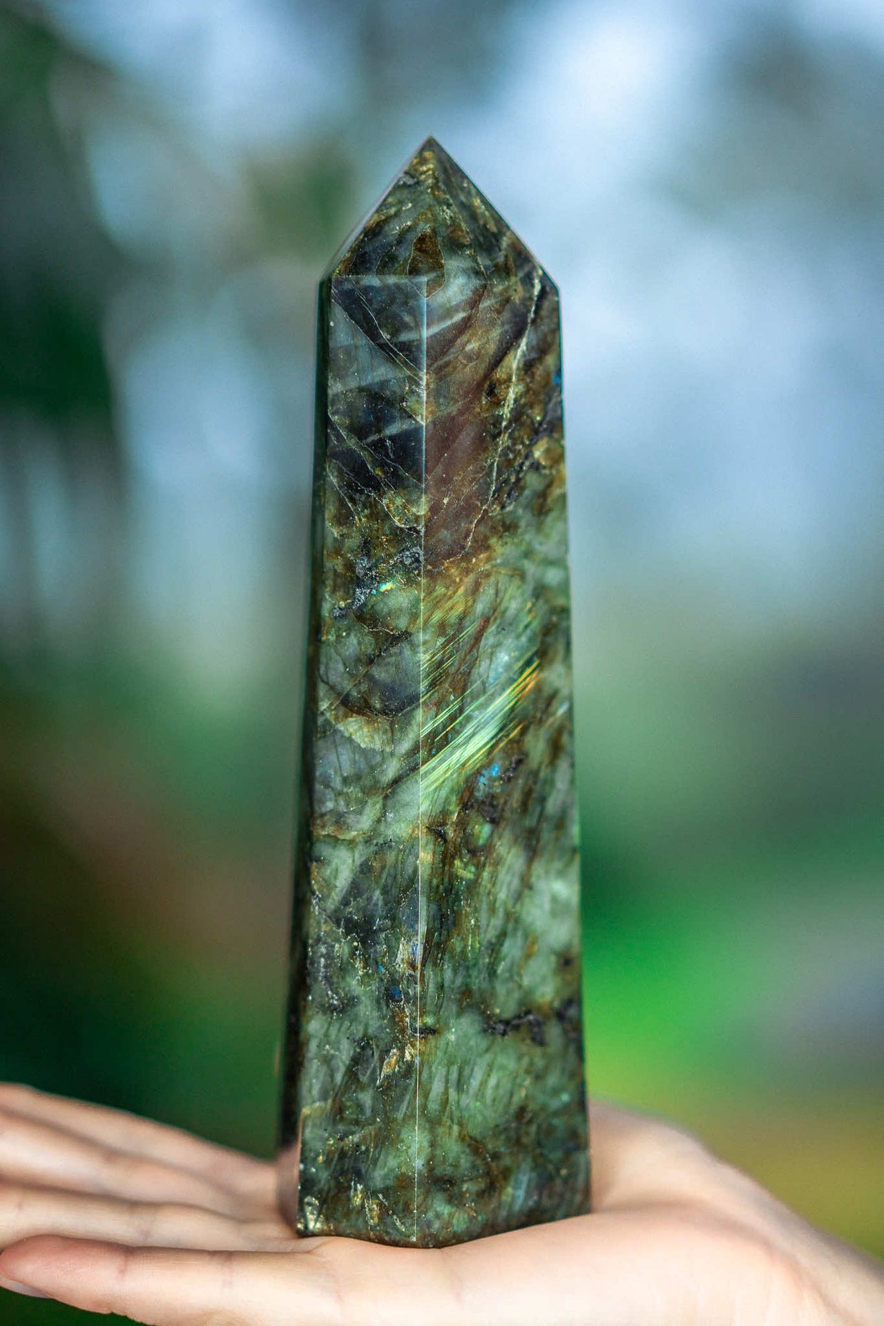 Labradorite Prism