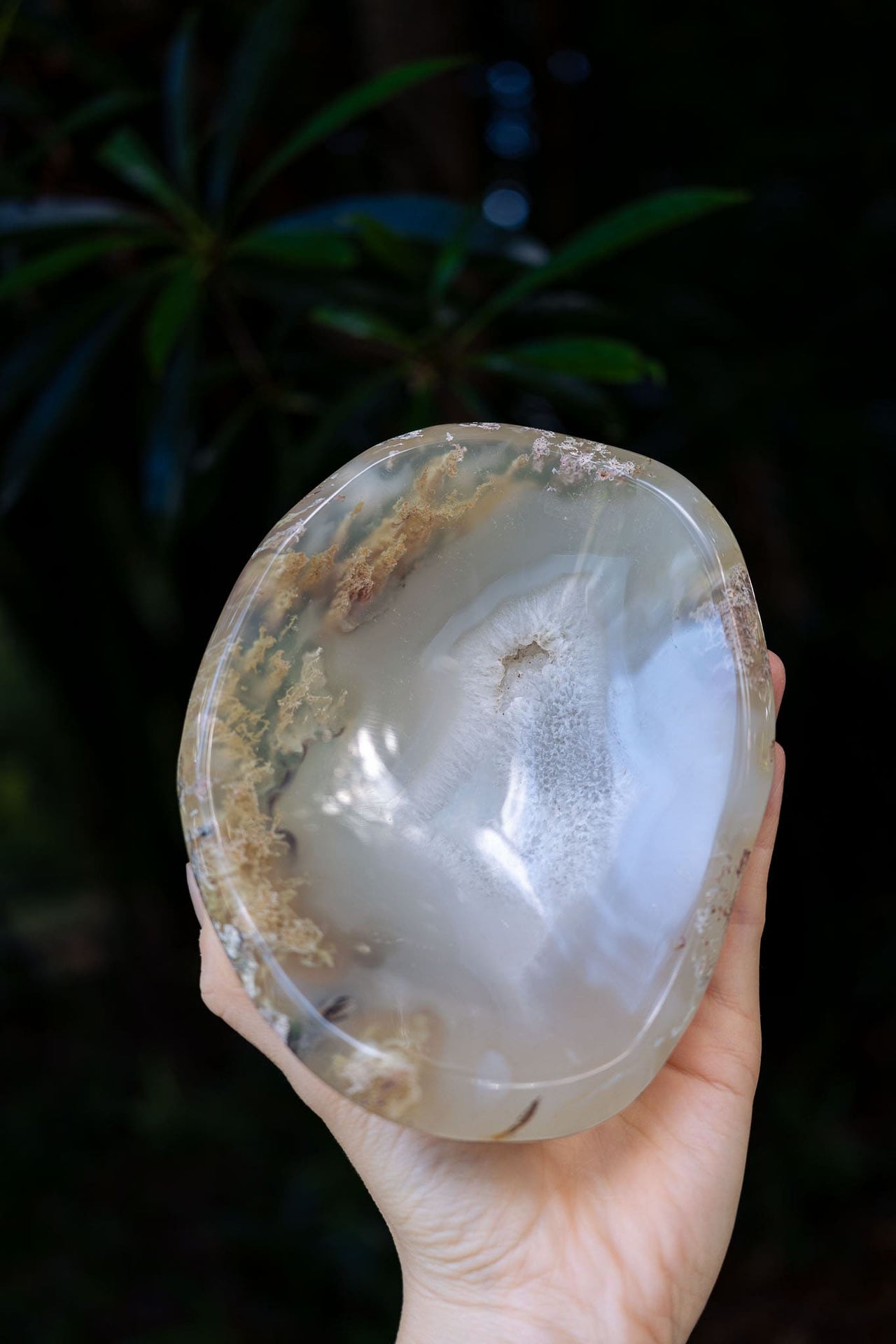 Natural Agate Dish