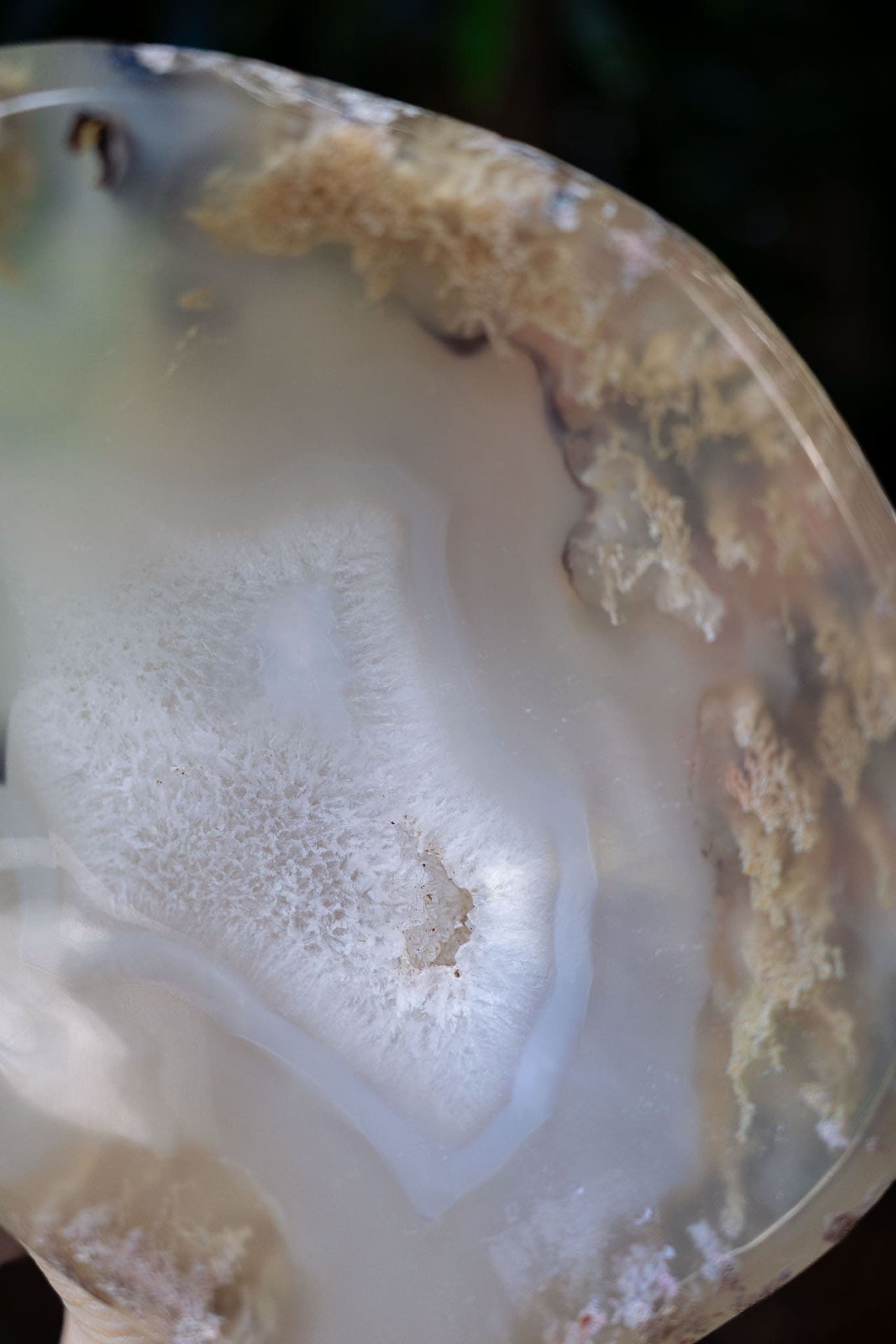 Natural Agate Dish