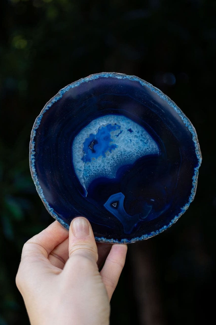 Blue Agate Slice