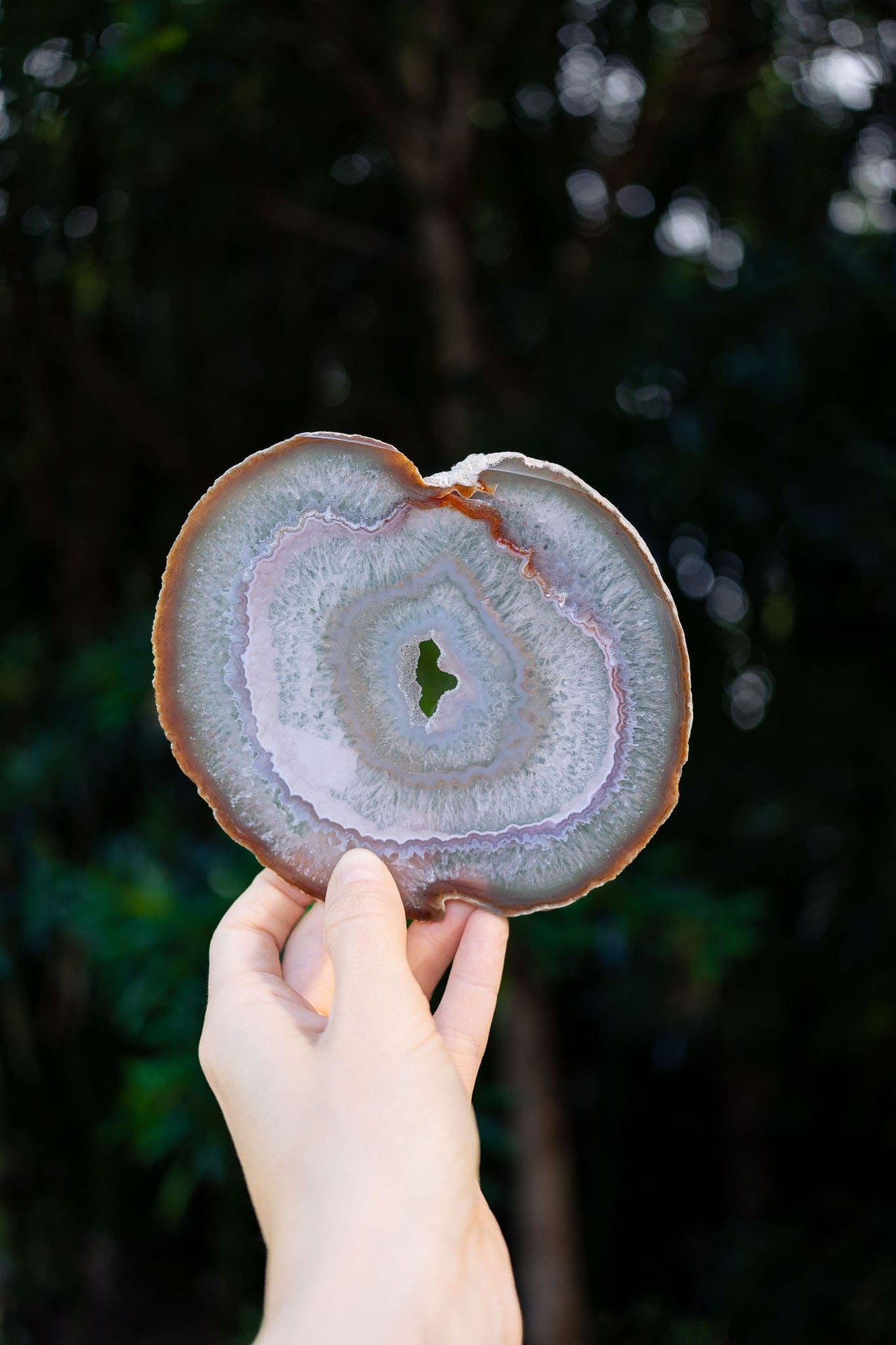 Natural Agate Slice