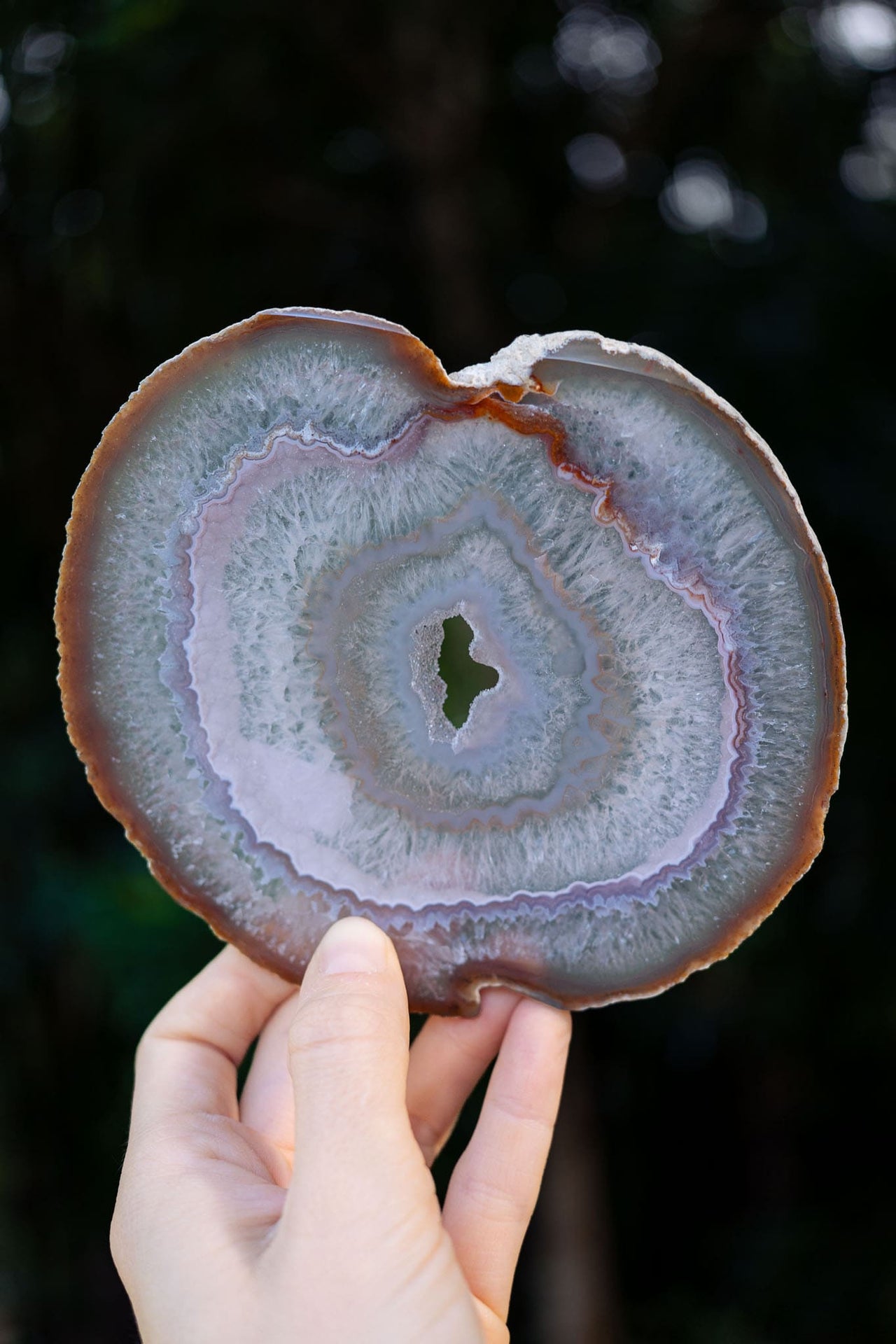 Natural Agate Slice