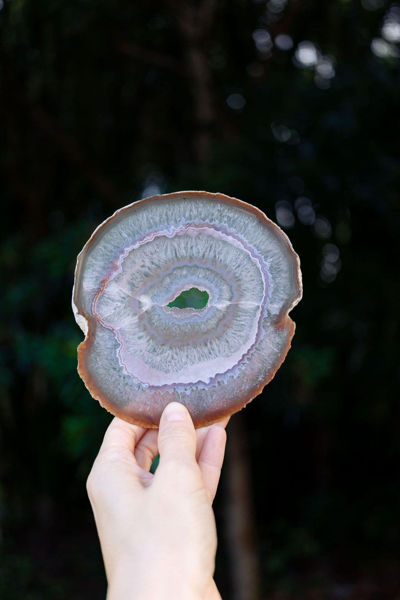 Natural Agate Slice