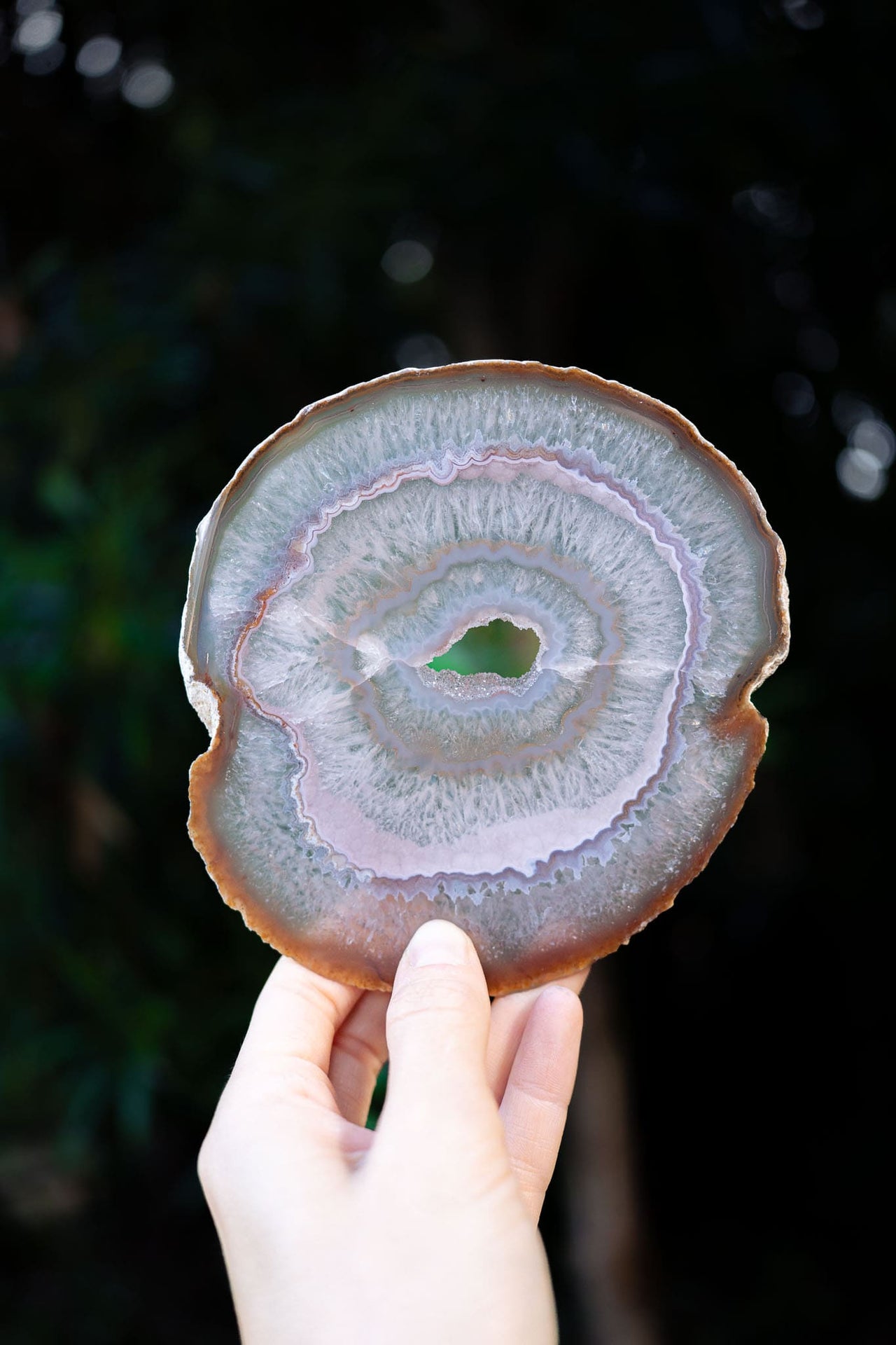 Natural Agate Slice