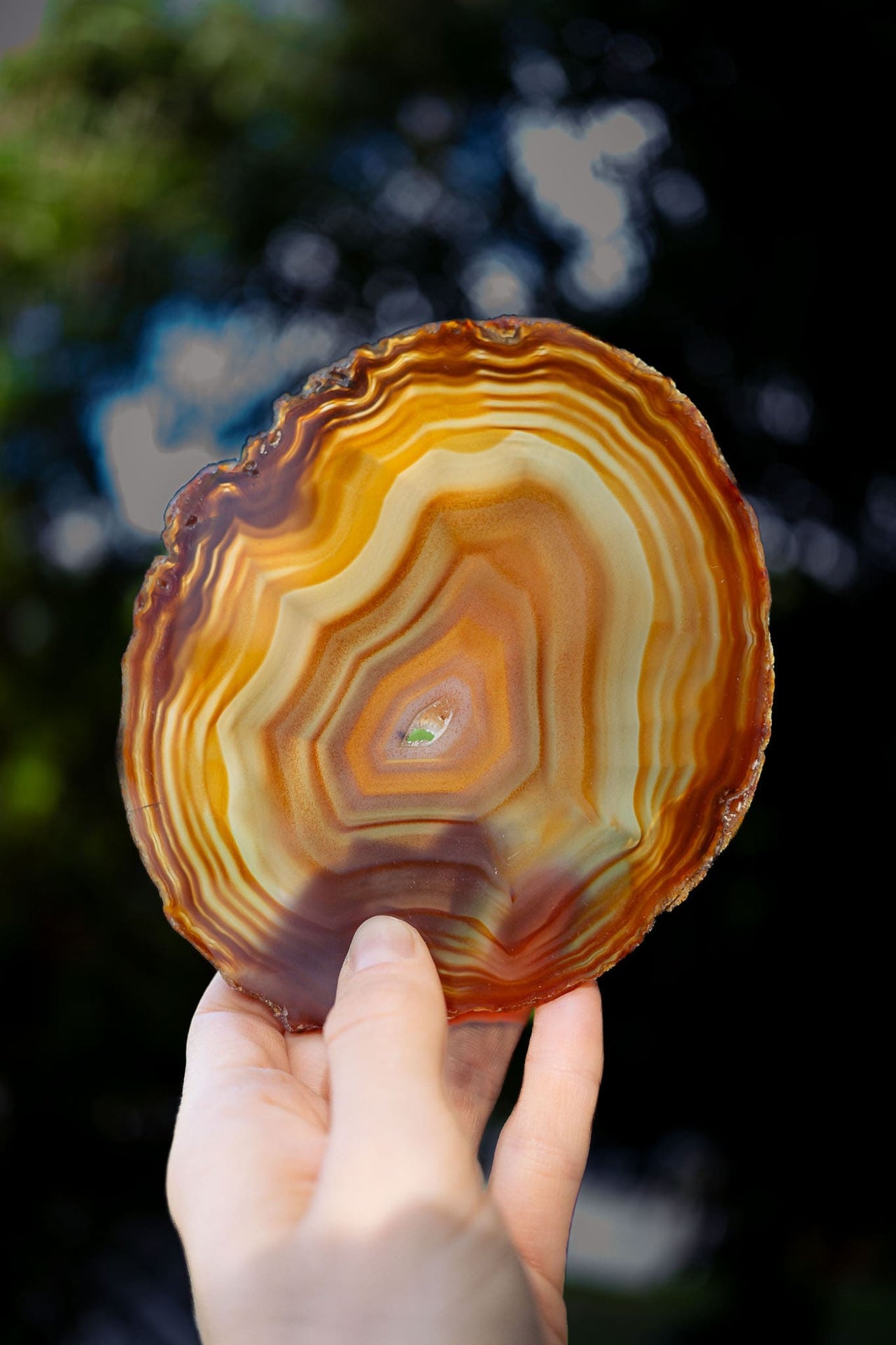 Natural Agate Slice