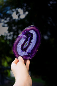 Thumbnail for Purple Agate Slice