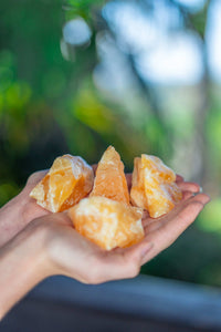 Thumbnail for Petite Raw Orange Calcite