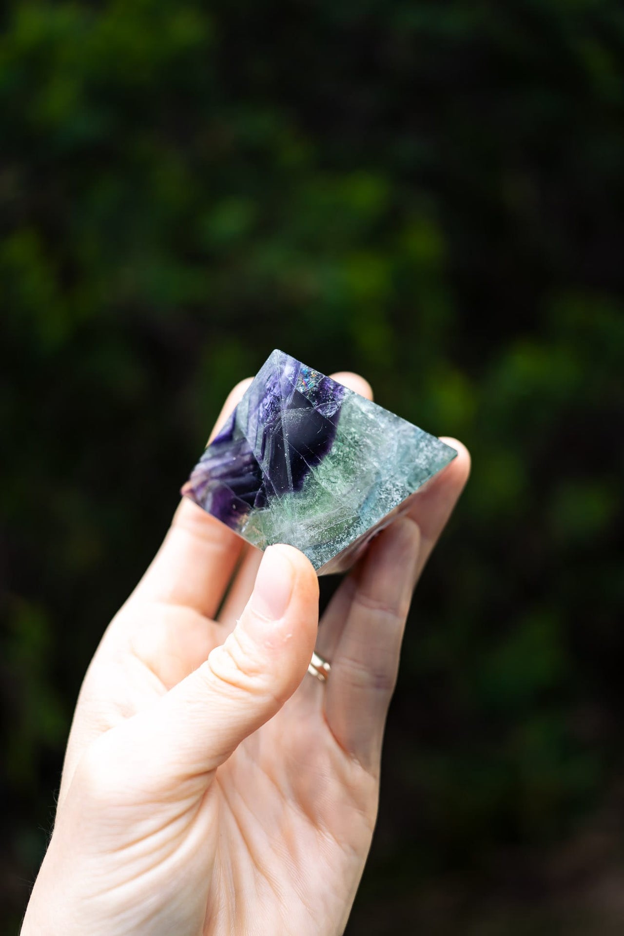 Fluorite Octahedron