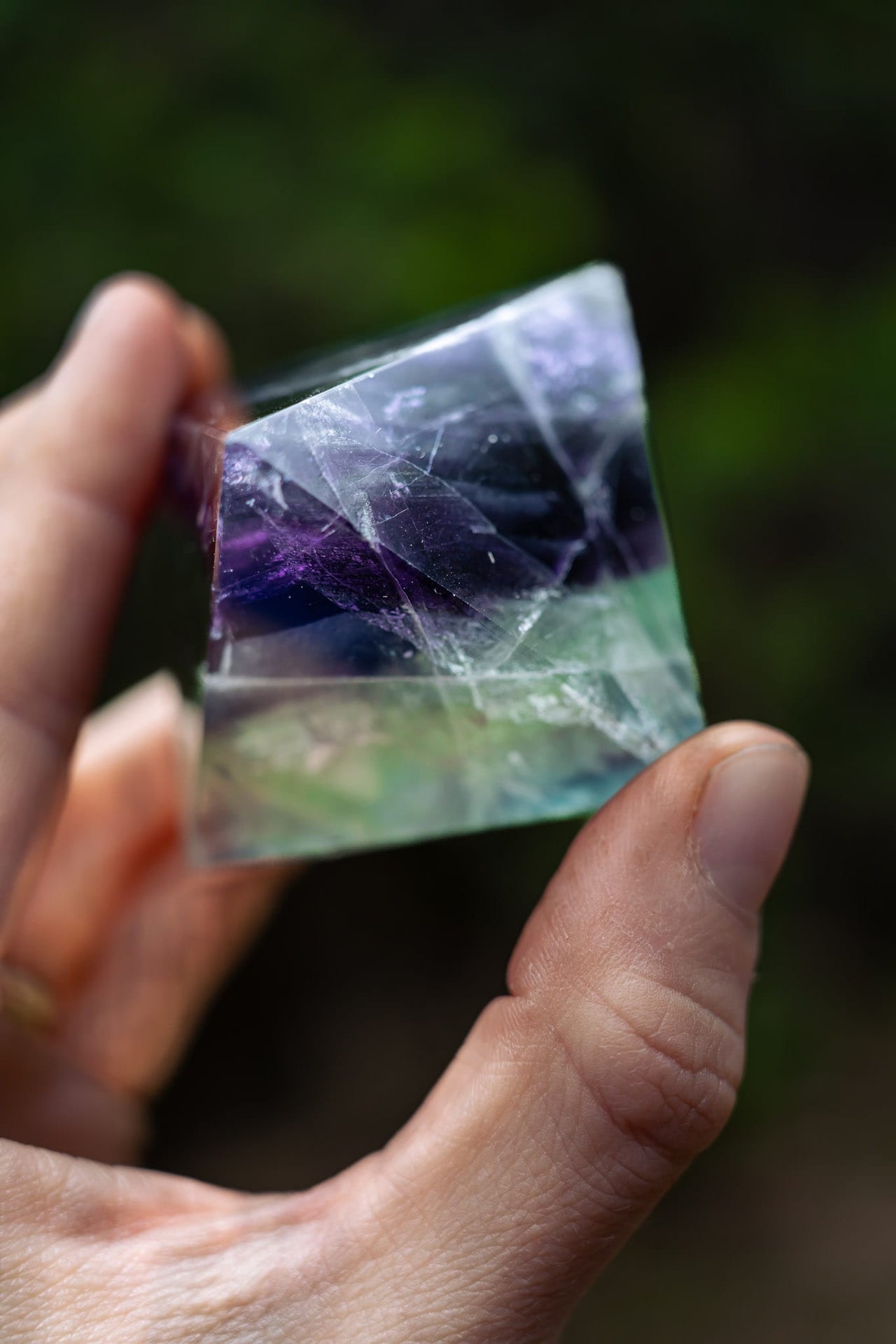 Fluorite Octahedron