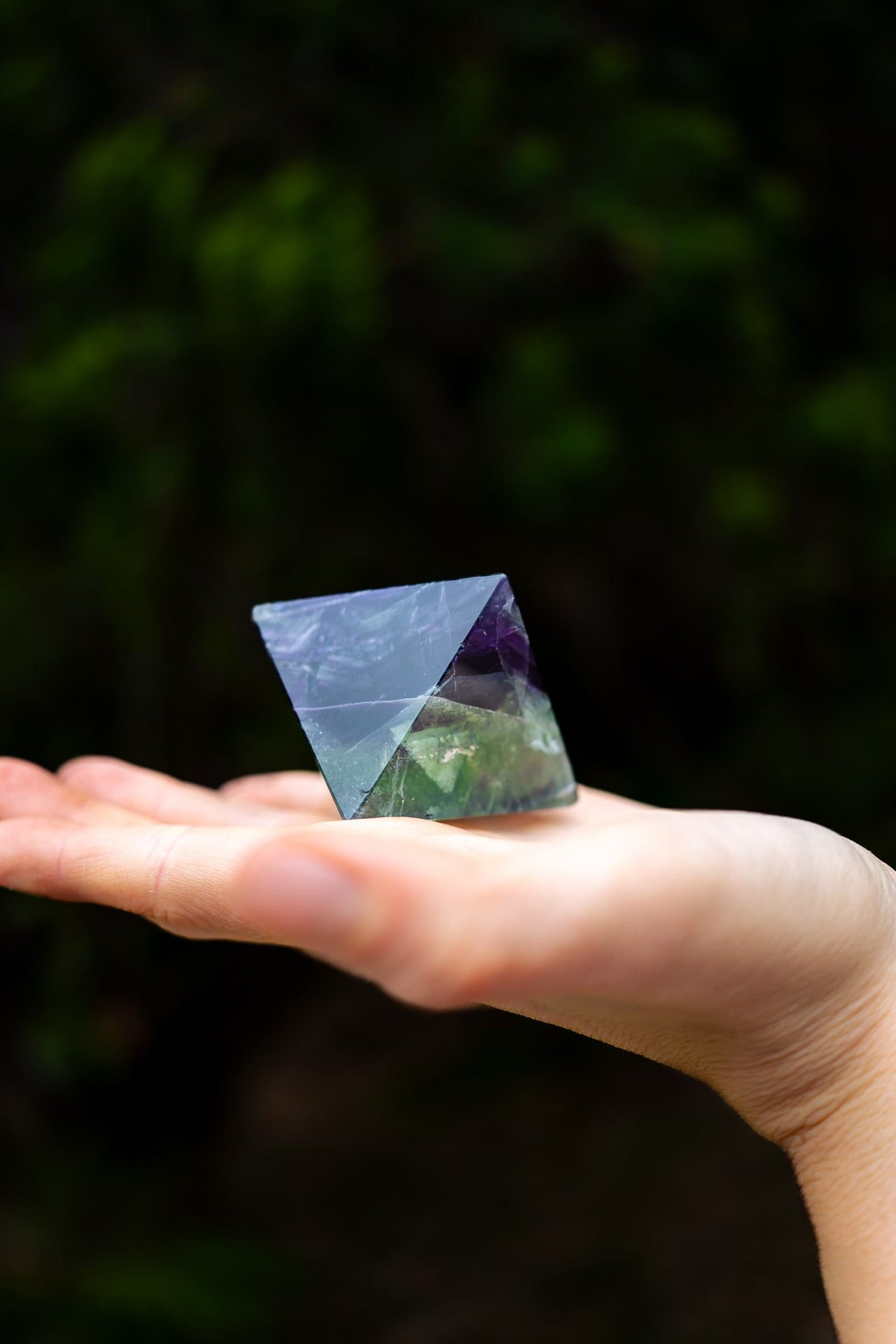 Fluorite Octahedron