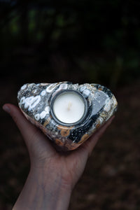 Thumbnail for Agate Candle Holder