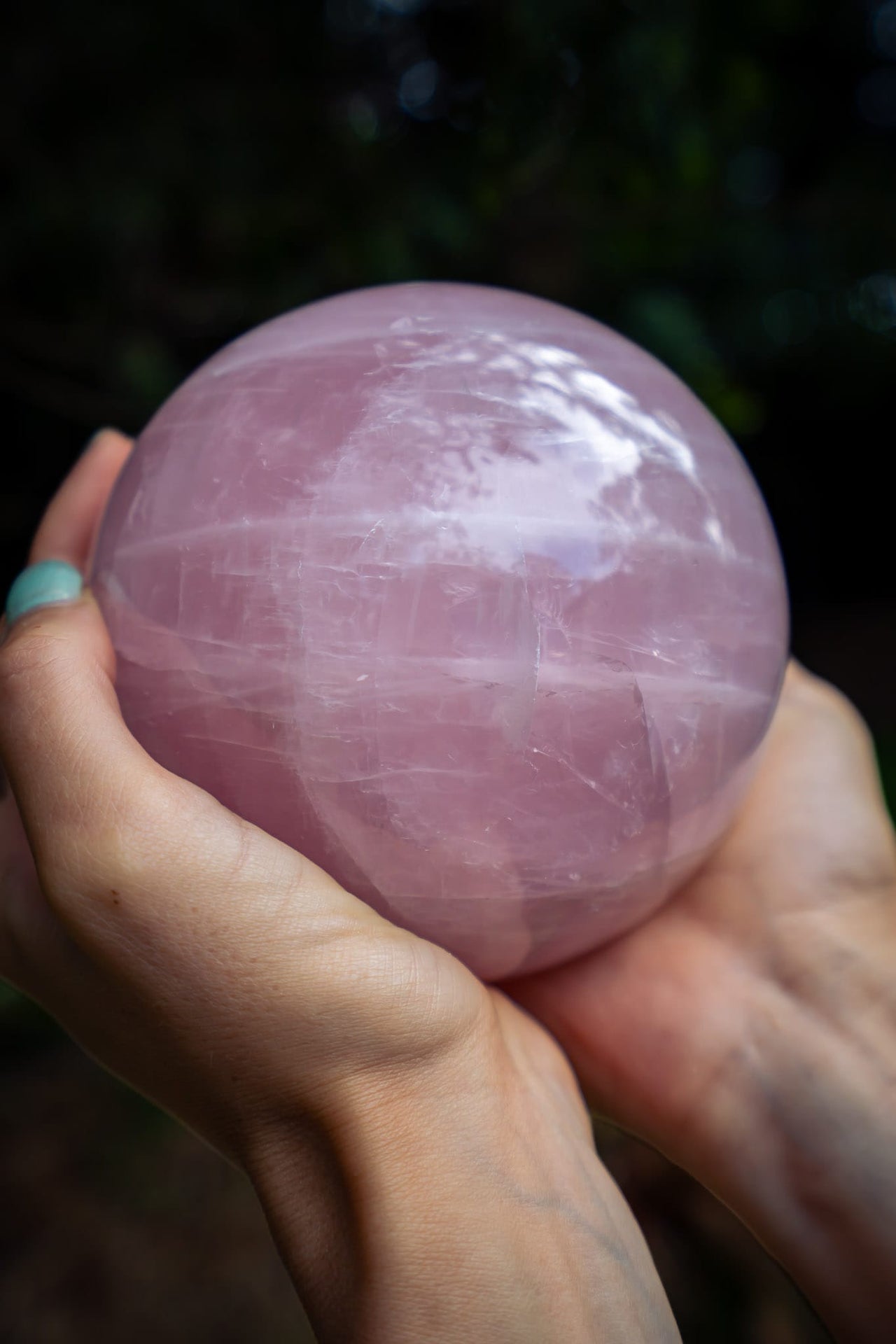 Rose Quartz Sphere