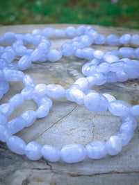 Thumbnail for Blue Lace Agate Powerbead Bracelet