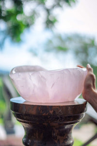 Thumbnail for Illuminating Rose Quartz Bowl