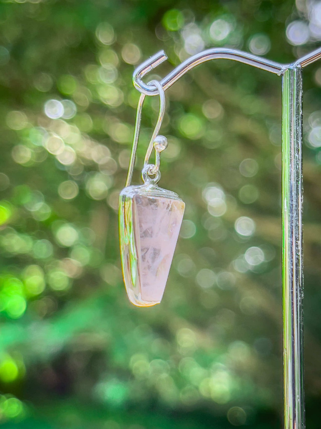 Rose Quartz Earrings