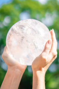 Thumbnail for Magnificent Clear Quartz Sphere