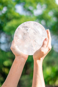 Thumbnail for Magnificent Clear Quartz Sphere