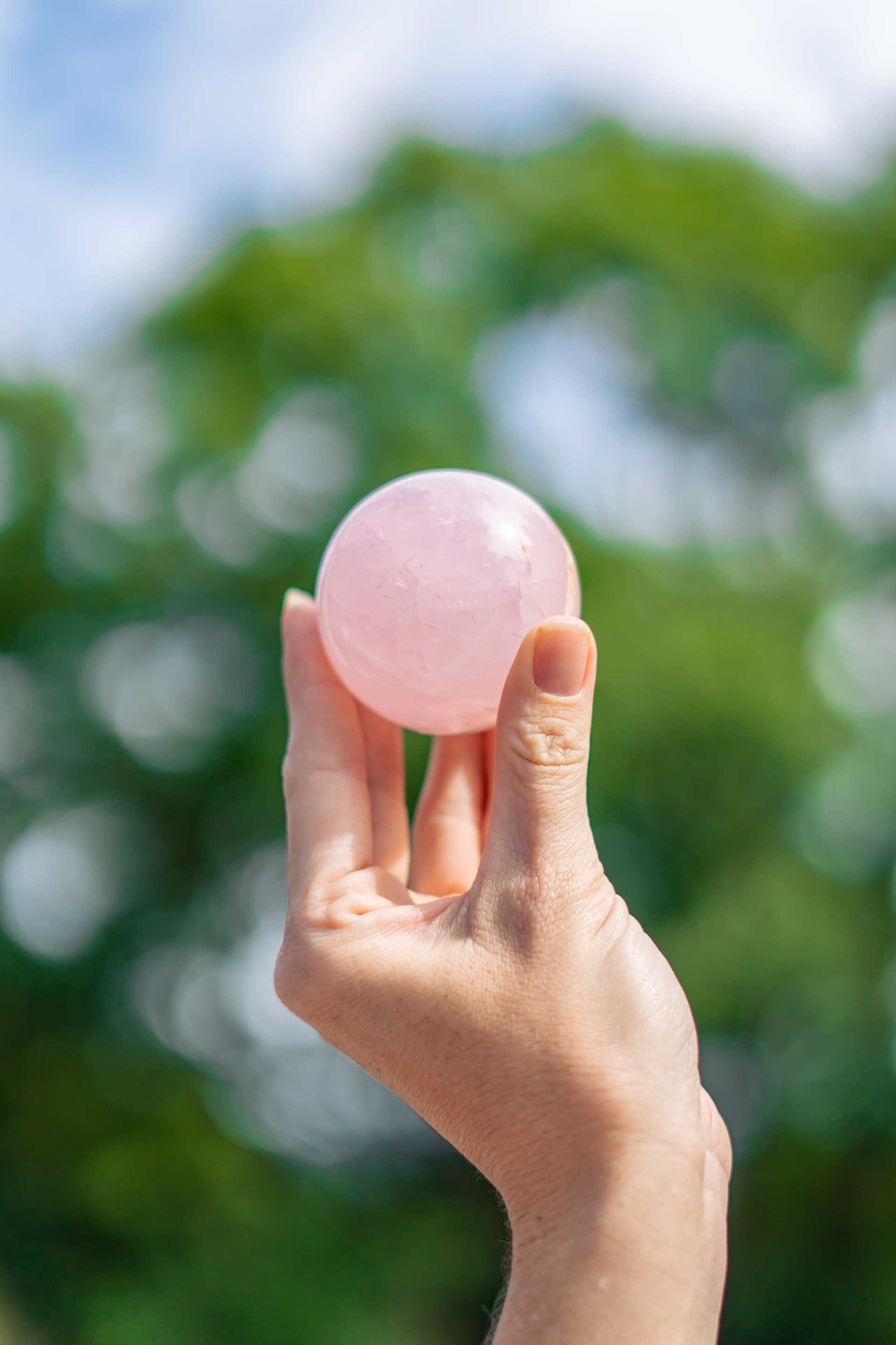 Rose Quartz Sphere