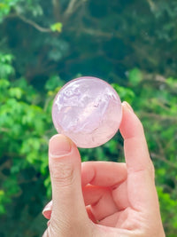 Thumbnail for Petite Rose Quartz Sphere