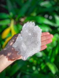 Thumbnail for Glimmering Clear Quartz Cluster