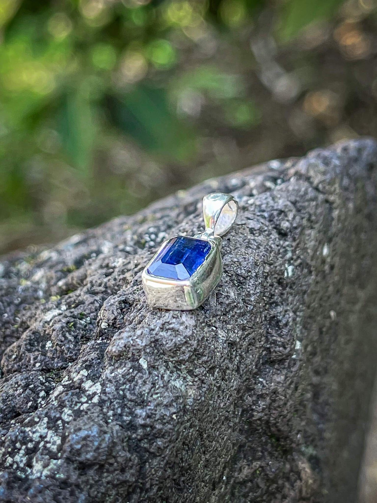 Petite Kyanite Pendant