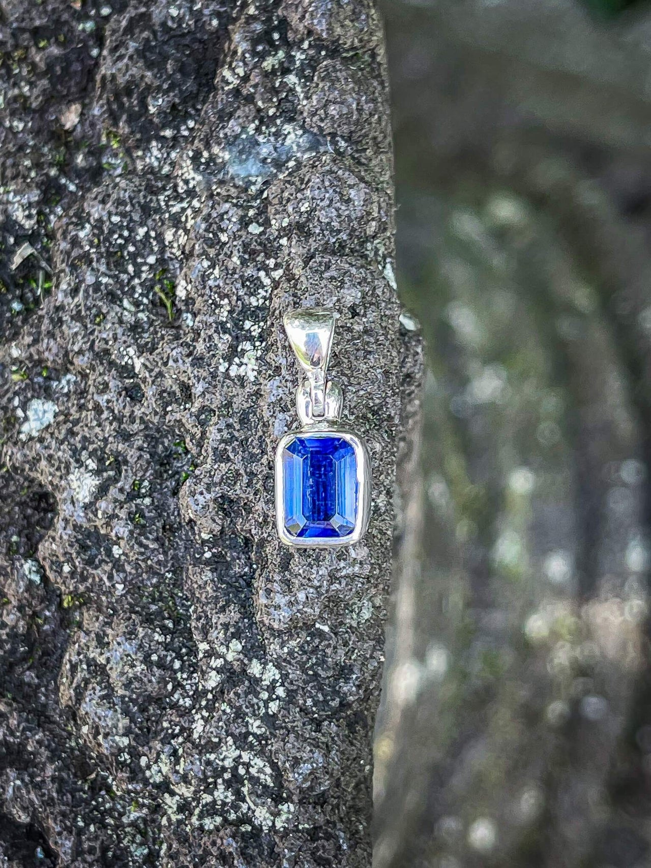 Petite Kyanite Pendant