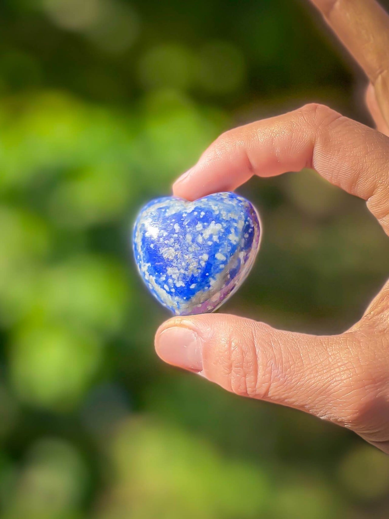 Lapis Lazuli Heart
