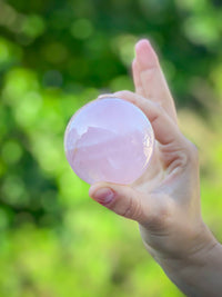 Thumbnail for Petite Rose Quartz Sphere