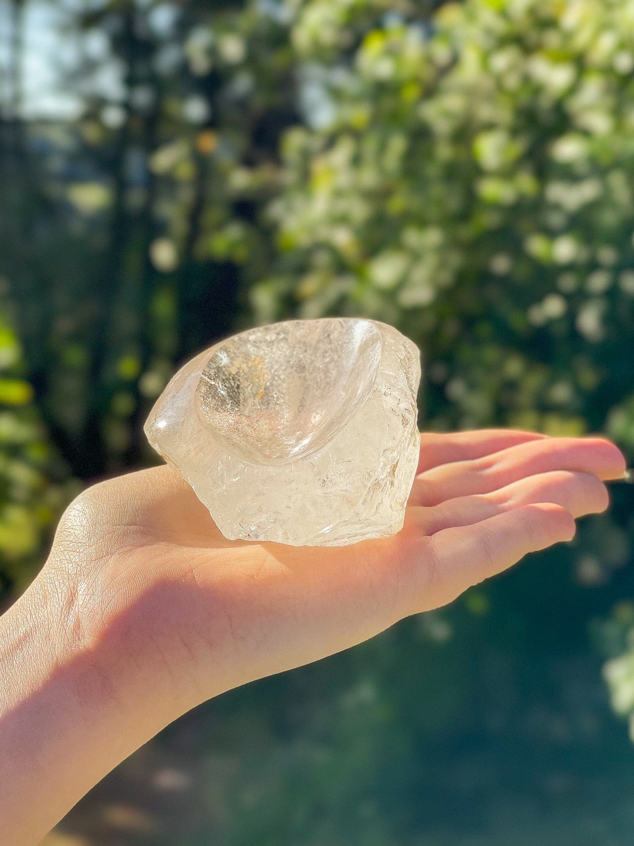 Petite Clear Quartz Dish